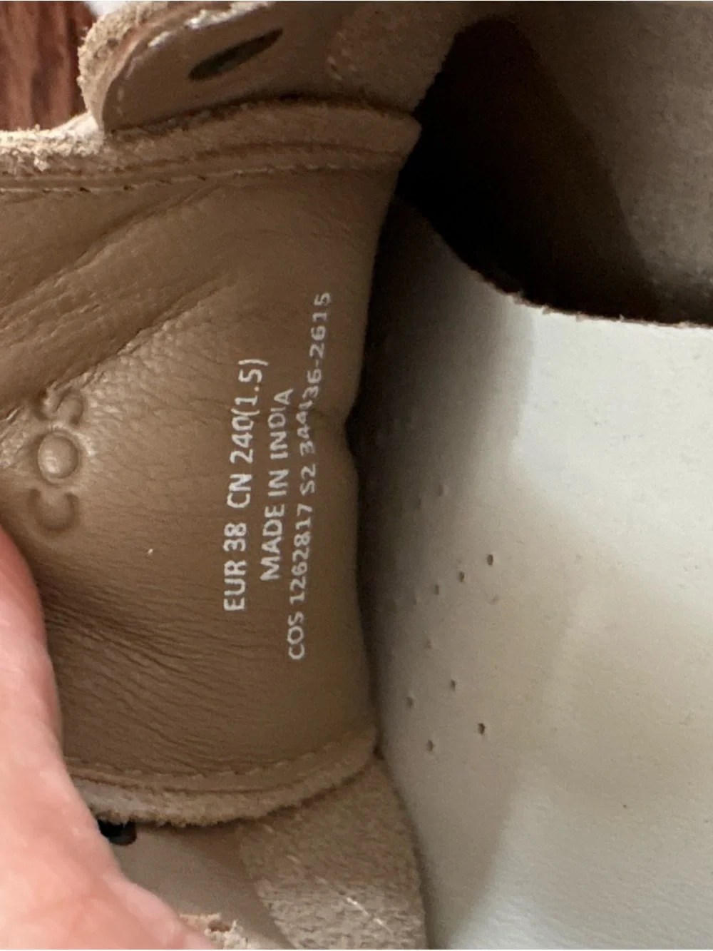 Cos minimal leather sneaker - Picture 5 of 5